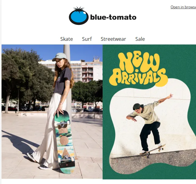 BLUE TOMATO: Skate vybavení na jaro – červen 2026 | Nuslet.cz