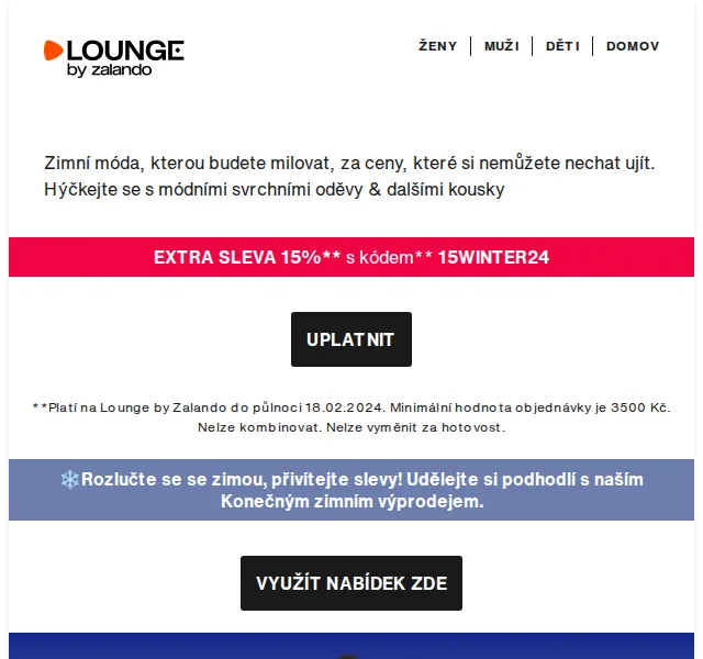 Lounge by Zalando: Konečný zimní výprodej až 75 % – červen 2026 | Nuslet.cz