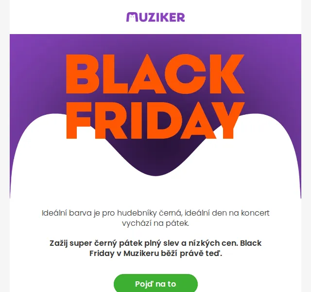 Muziker: Black Friday výprodej – červenec 2026 | Nuslet.cz