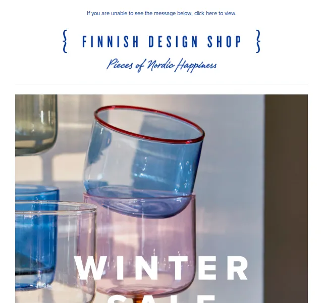 Finnish Design Shop: Extra 10% sleva na Winter Sale – červenec 2026 | Nuslet.cz