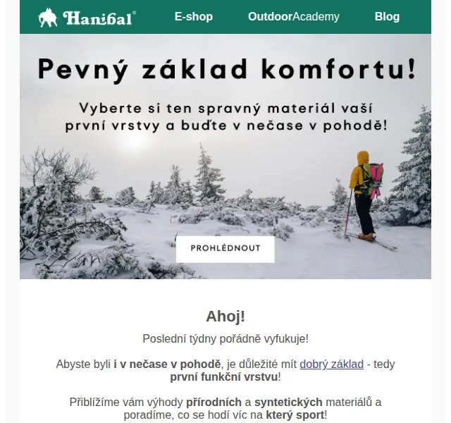 Hanibal: funkční prádlo a soutěž o boty Aylla – červen 2026 | Nuslet.cz
