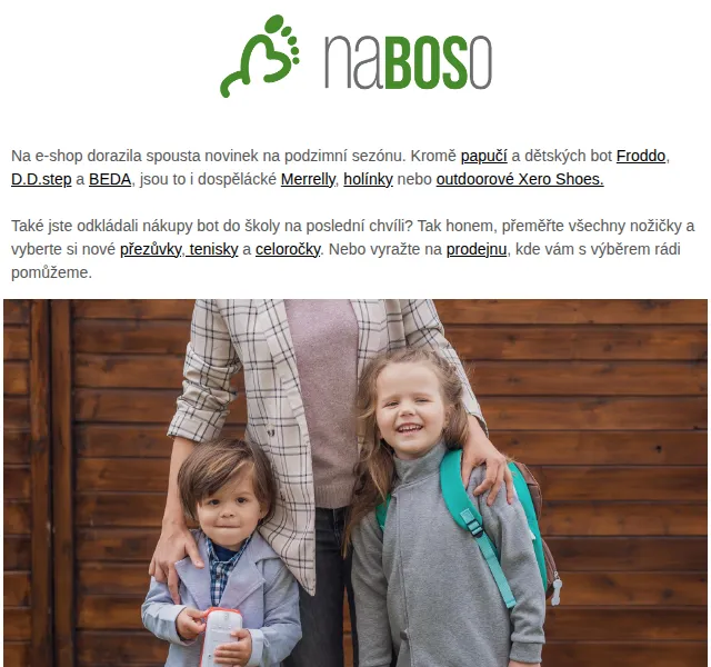 naBOSo: Nové boty Xero Shoes, Merrell, Froddo – září 2026 | Nuslet.cz