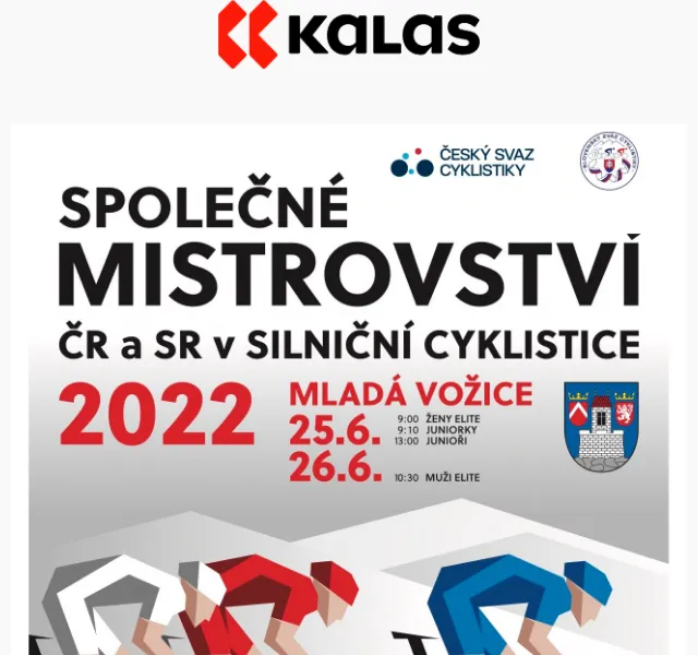 KALAS Sportswear: Mistrovské dresy s trikolórou – červen 2026 | Nuslet.cz