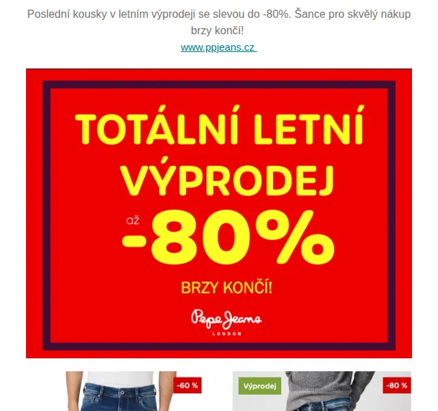 Pepe Jeans - Custom_Design - Palladium: Výprodejové slevy do -80 % – červenec 2026 | Nuslet.cz