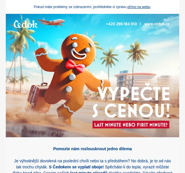 Čedok: Last minute a first minute zájezdy – červen 2026 | Nuslet.cz