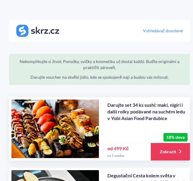 Vánoce na Skrz: Gurmánské dárky – červenec 2026 | Nuslet.cz