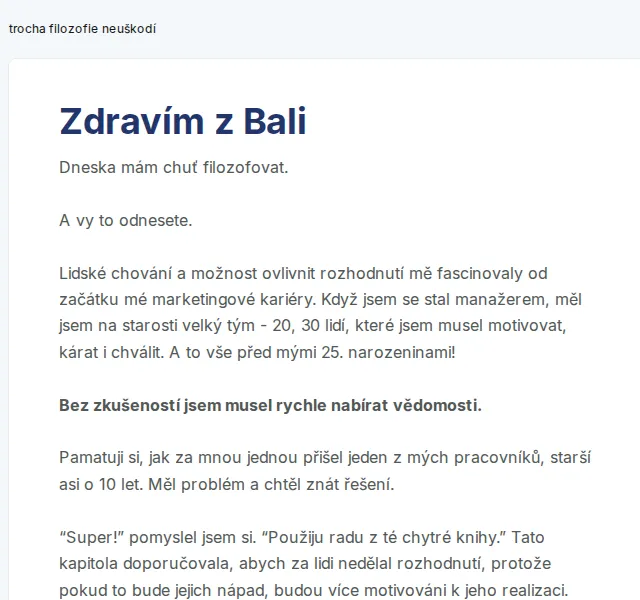 David Lörincz: AI a FOMO v marketingu – červenec 2026 | Nuslet.cz