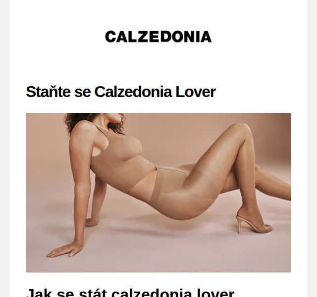 Calzedonia: Věrnostní program Calzedonia Lover – červen 2026 | Nuslet.cz
