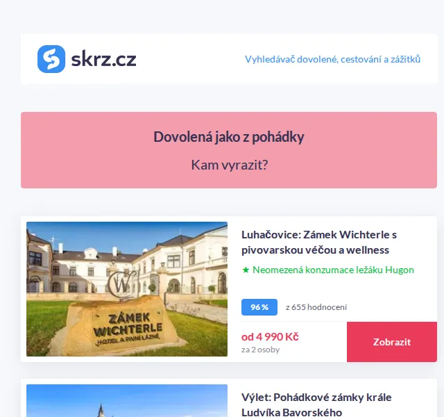 Vánoce na Skrz: Pohádkové pobyty a výlety – červen 2026 | Nuslet.cz