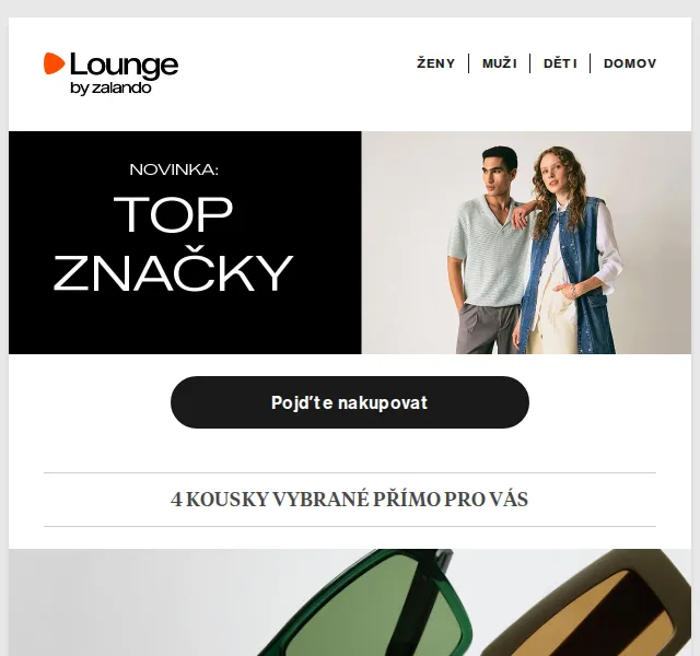 Lounge by Zalando: Calvin Klein, Pepe Jeans až -80 % – Duben 2026