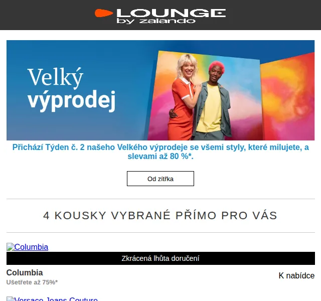 Lounge by Zalando: Velký výprodej se slevami až 80 % – červen 2026 | Nuslet.cz