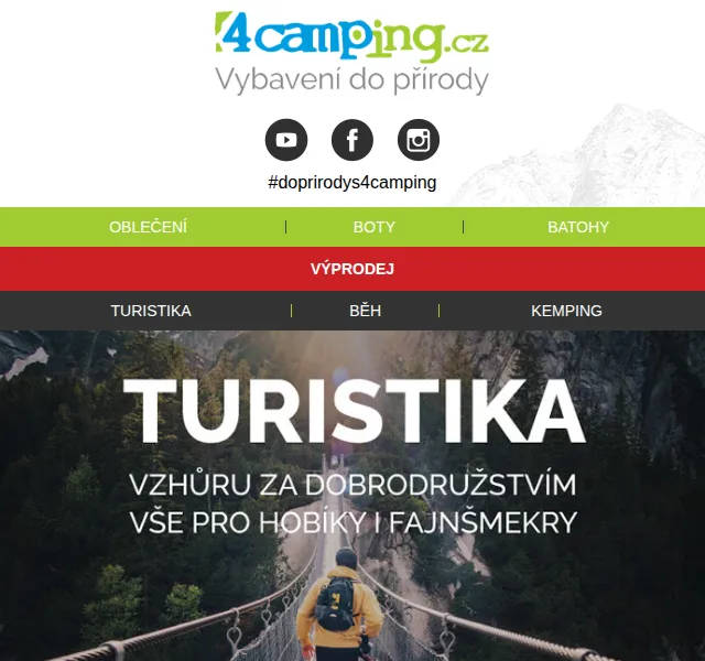 4camping: Vybavení na turistiku – červen 2026 | Nuslet.cz