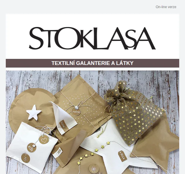 Stoklasa: Zašité dárky a originální balení – červen 2026 | Nuslet.cz