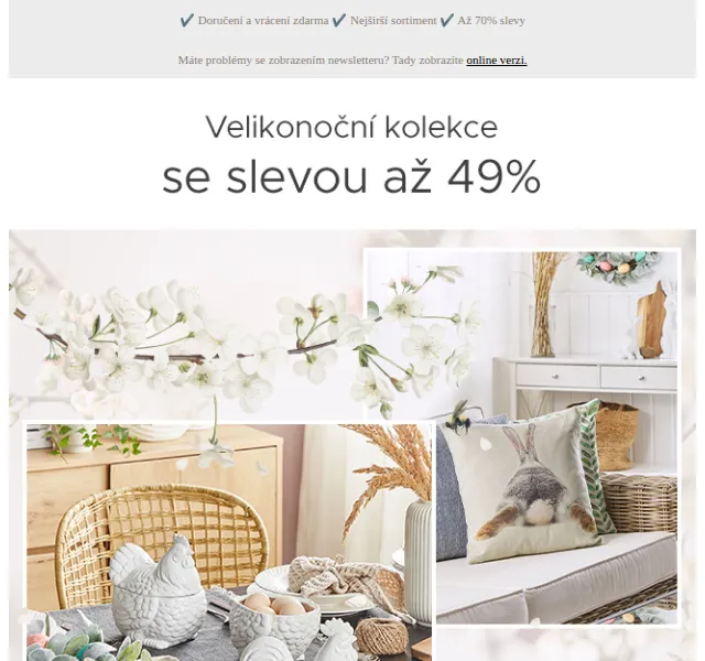 Beliani: Sleva až 49 % na velikonoční kolekci – červen 2026 | Nuslet.cz