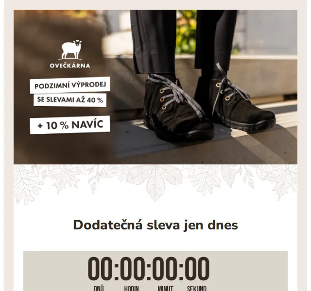 Ovečkárna: 10% sleva na vše včetně výprodeje – červenec 2026 | Nuslet.cz