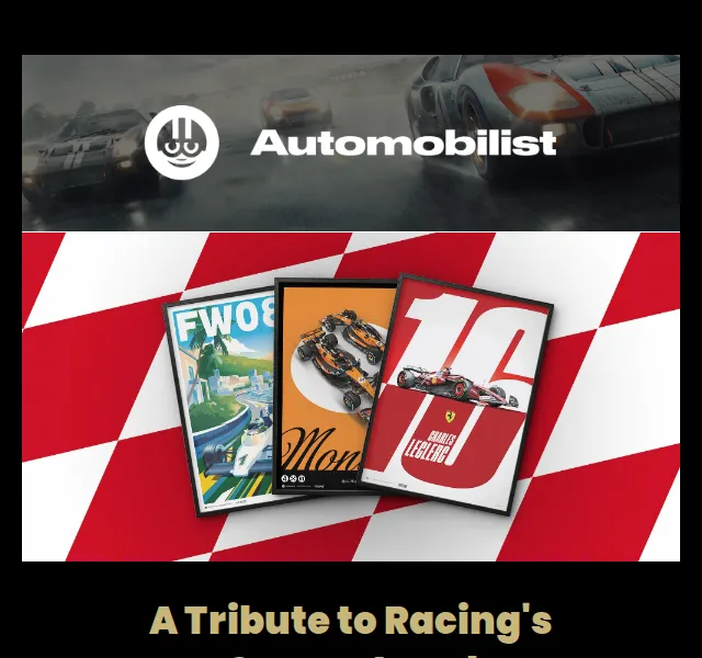 Automobilist: Limitovaná edice plakátů Monaco Grand Prix – červen 2026 | Nuslet.cz