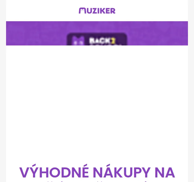 Muziker: výhodné nákupy na začátek školního roku – červenec 2026 | Nuslet.cz