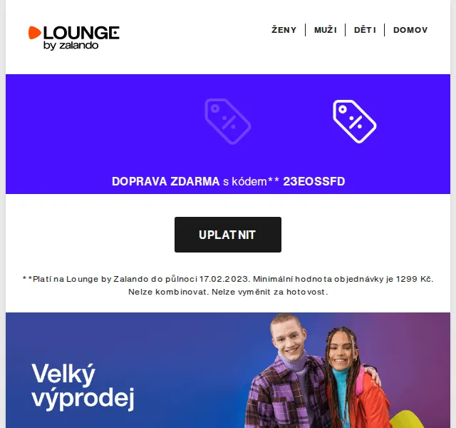 Lounge by Zalando: Velký výprodej až 85 % – červen 2026 | Nuslet.cz