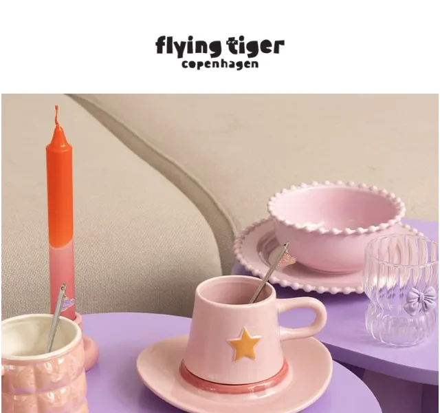 Flying Tiger Copenhagen: Bytové dekorace pro první bydlení – červen 2026 | Nuslet.cz