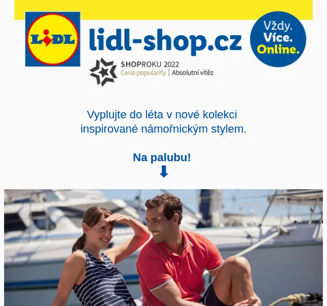 Lidl: Módní novinky inspirované mořským stylem – červen 2026 | Nuslet.cz