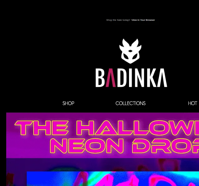 BADINKA: neonové halloweenské kostýmy – červen 2026 | Nuslet.cz