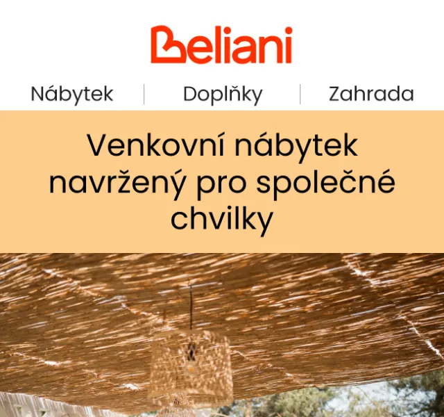Nové posezení na letní grilovačku | Beliani.cz