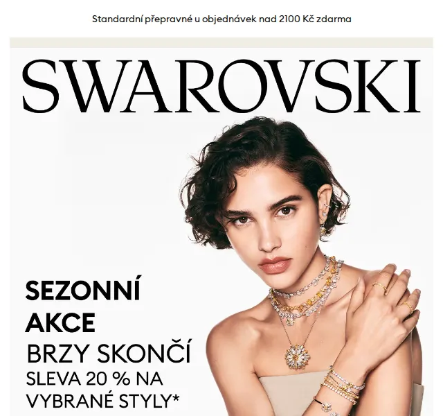 Swarovski: Sleva 20 % na vybrané styly – září 2024 | Nuslet.cz