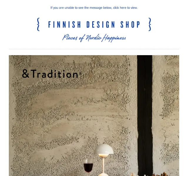 Finnish Design Shop: 20% sleva na &Tradition – červen 2026 | Nuslet.cz