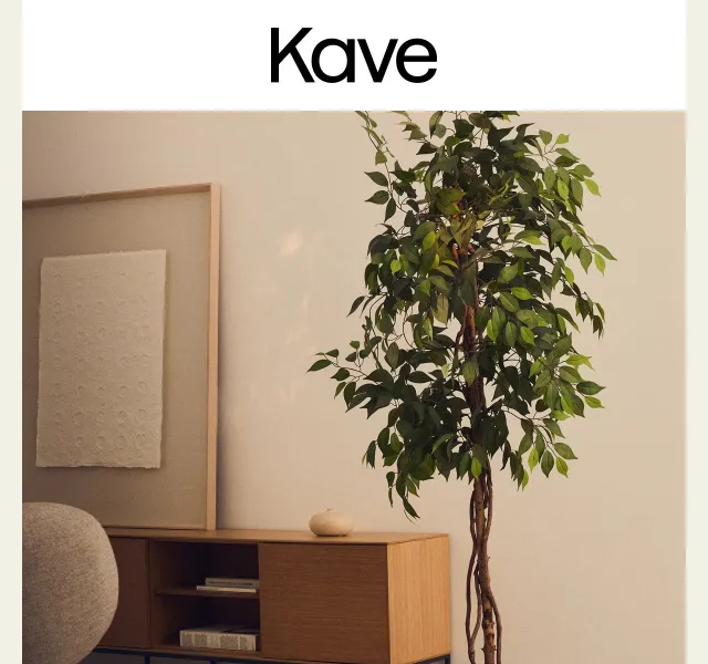 Kave Home Sale: Dekorace a rostliny – říjen 2026
