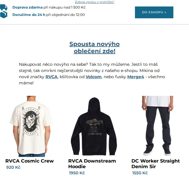 SNOWBOARD ZEZULA: slevy DC, Quiksilver, Volcom – červen 2026 | Nuslet.cz