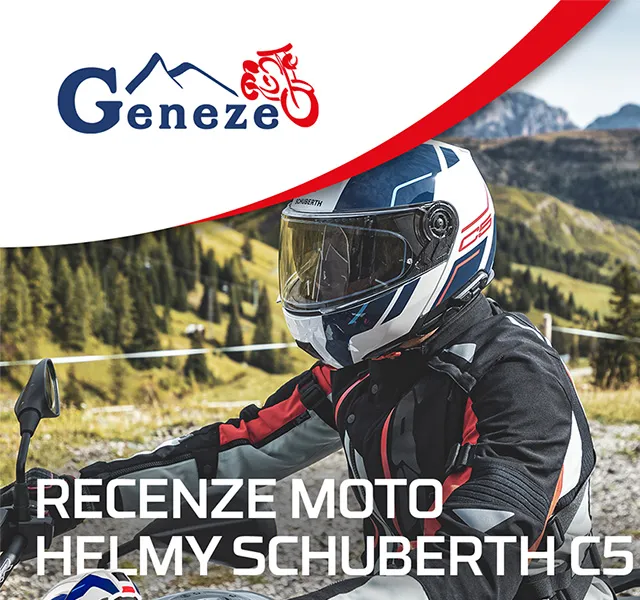 Geneze: Schuberth C5 vyklápěcí helma v recenzi – červen 2026 | Nuslet.cz