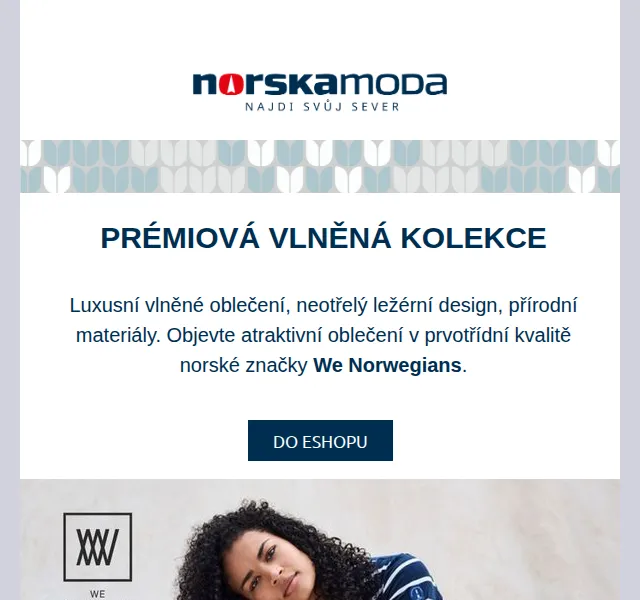 Norskamoda.cz: Nová merino kolekce We Norwegians – červen 2026 | Nuslet.cz