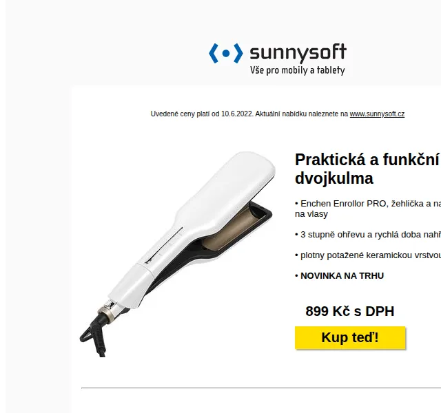 Sunnysoft: Nabídka limitovaných novinek – červen 2026 | Nuslet.cz