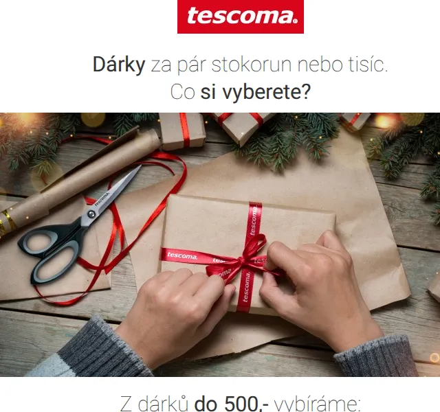 Tescoma: Dárky do 500 Kč i nad 1 500 Kč – červen 2026 | Nuslet.cz