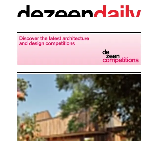 Dezeen Daily: architektura a design – červenec 2026 | Nuslet.cz