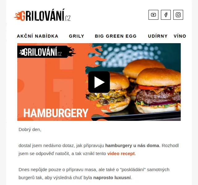 Grilování.cz: Grily Broil King a Big Green Egg – červen 2026 | Nuslet.cz