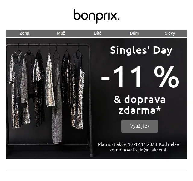 bonprix: -11 % a poštovné zdarma – červenec 2026 | Nuslet.cz
