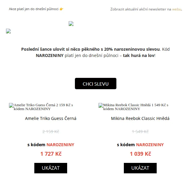 UrbanStore: 20% sleva na vše k narozeninám – červen 2026 | Nuslet.cz