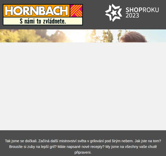 HORNBACH: Grily Tenneker, Rohnson, Guru – červenec 2026 | Nuslet.cz