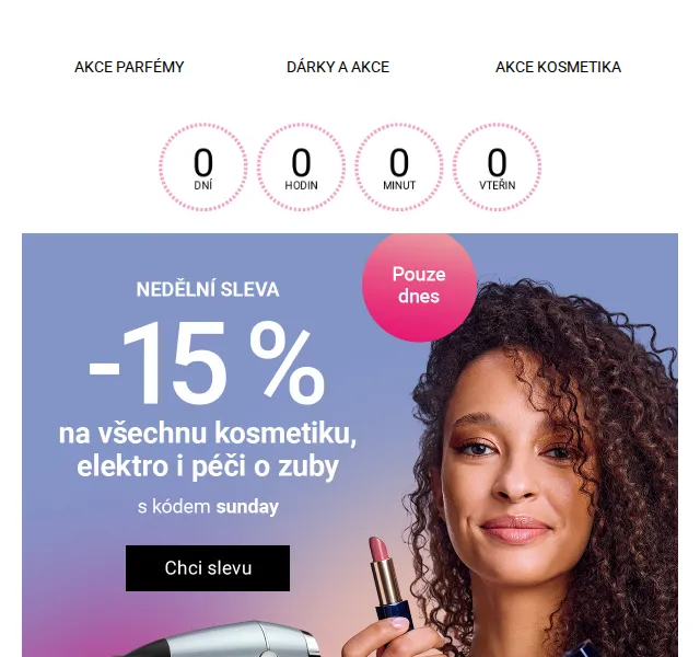 Notino: 15% nedělní sleva na kosmetiku, elektro i péči o zuby – červen 2024 | Nuslet.cz