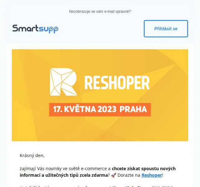 Smartsupp: Registrace na Reshoper 2023 zdarma – červen 2026 | Nuslet.cz