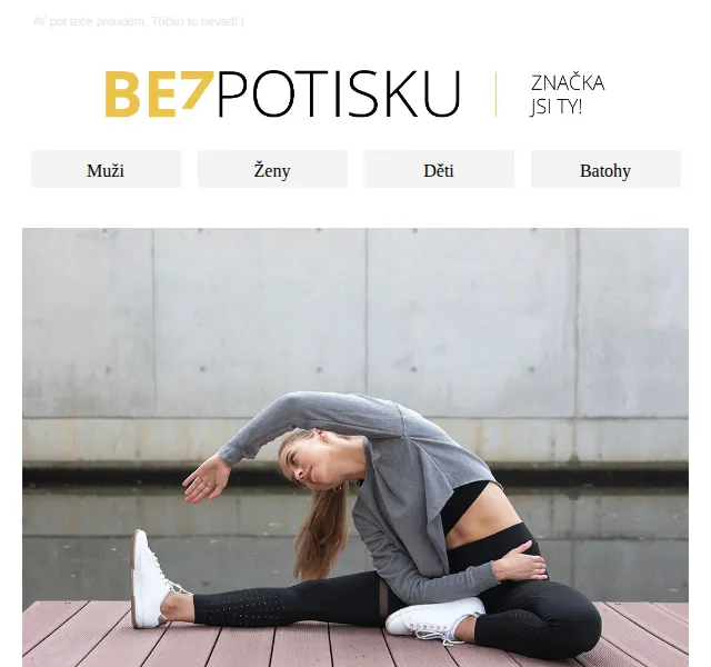 BezPotisku: Sportovní oblečení do přírody – červen 2026 | Nuslet.cz