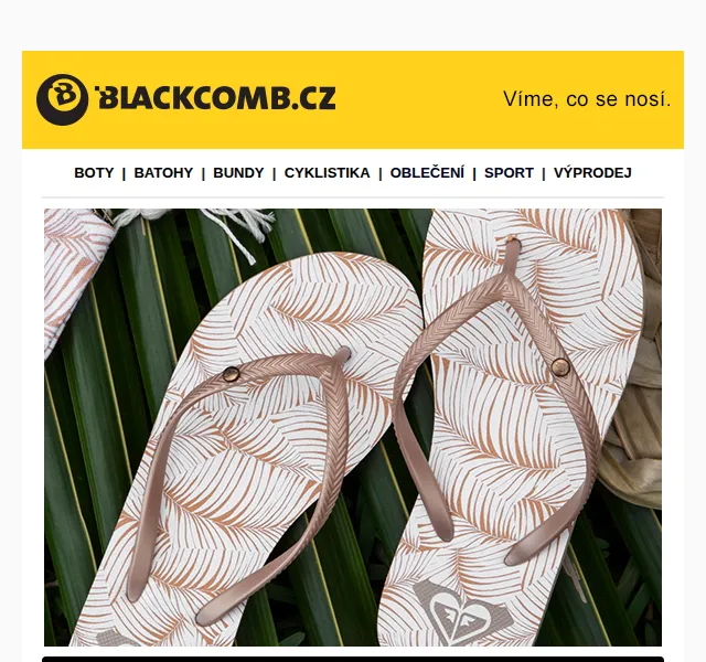 Blackcomb: Až 70% sleva na Quiksilver, Vans, Crocs – červenec 2026 | Nuslet.cz