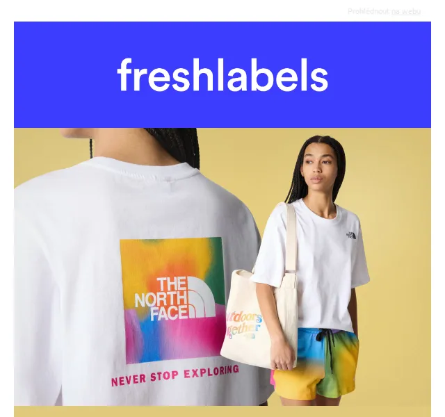 Freshlabels: The North Face, On, Dopper – červen 2026 | Nuslet.cz