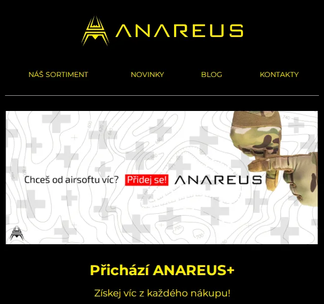 ANAREUS: ANAREUS+ věrnostní program – červen 2026 | Nuslet.cz