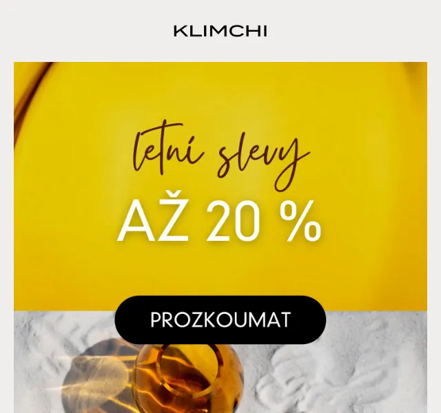KLIMCHI: letní sleva až 20 % – červenec 2026 | Nuslet.cz
