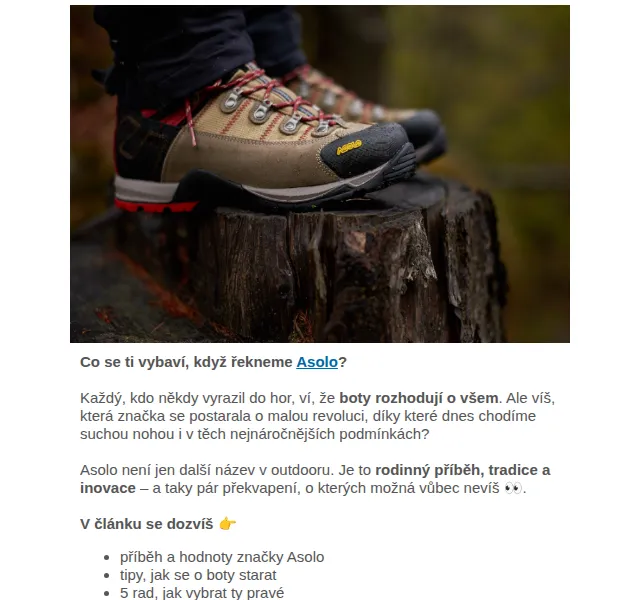 Namcheshop: Asolo boty do hor – červen 2026 | Nuslet.cz