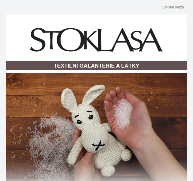 Stoklasa: Výplně do hraček a polštářů – červenec 2026 | Nuslet.cz