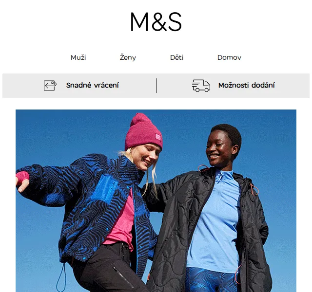 Marks and Spencer: Goodmove kolekce – sportovní oblečení červen 2026 | Nuslet.cz
