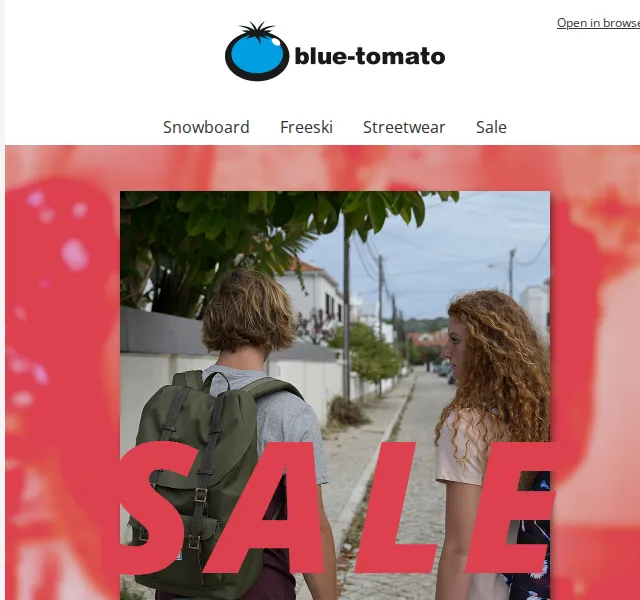 BLUE TOMATO: Accessories Sale až 50 % sleva – červen 2026 | Nuslet.cz